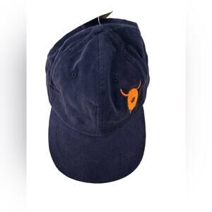 Sonsie Face Coo Navy Adjustable Corduroy Cap